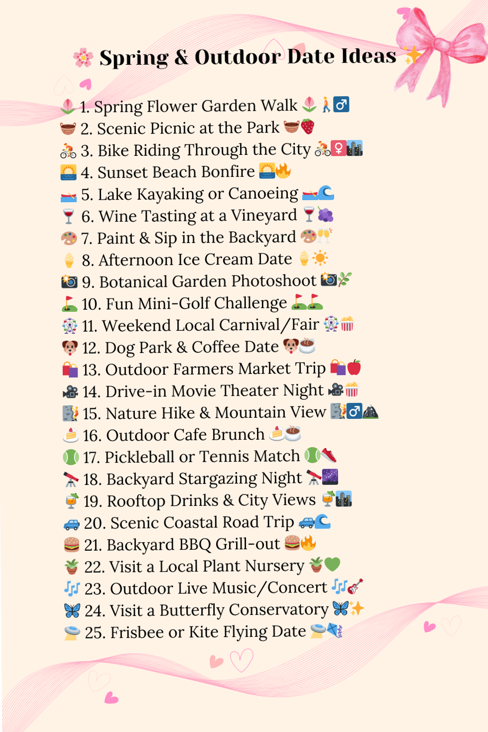 🗝️ ✨ 🕊️ 25 Enchanting Spring Dates to Blossom Together in Nature’s Embrace | cou 538