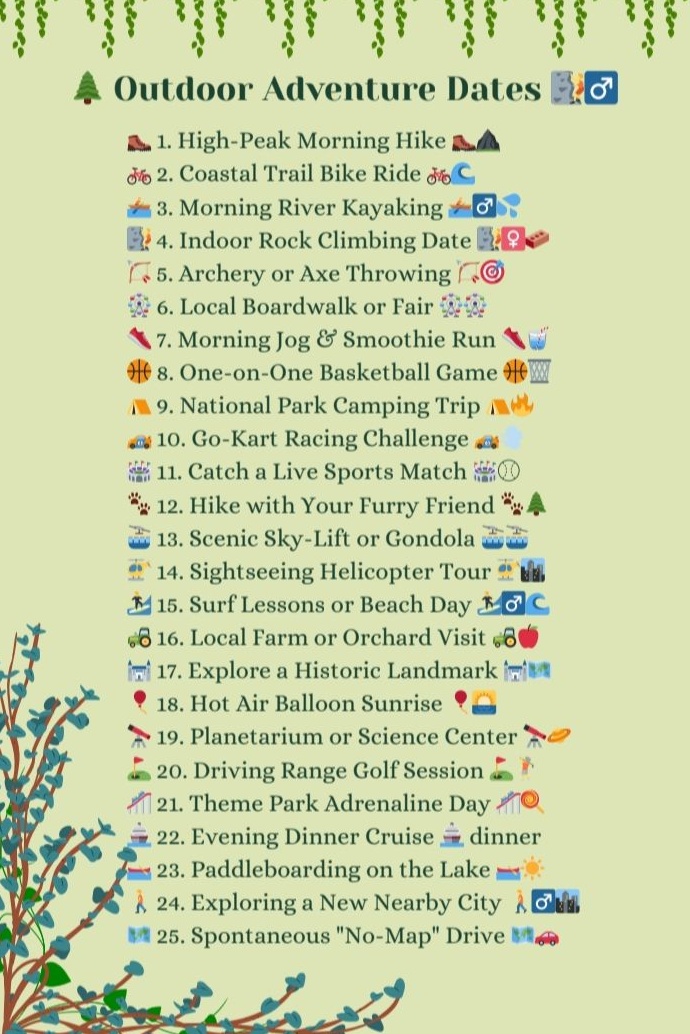 🤍 Adventure-Infused Romance: 25 Bold Date Escapes for Soul-Deep Bonds | intimate 397