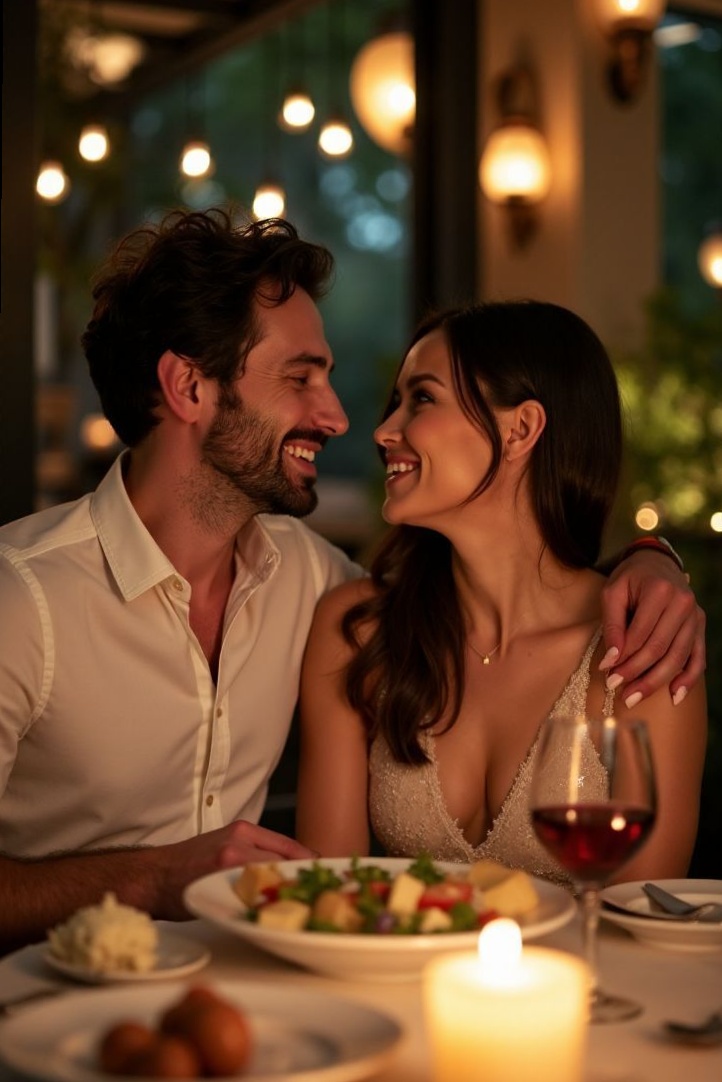 ✦ curated connection vibes ✦ Soulful Glow: Intimate Dinner Visions for Fated Hea 688