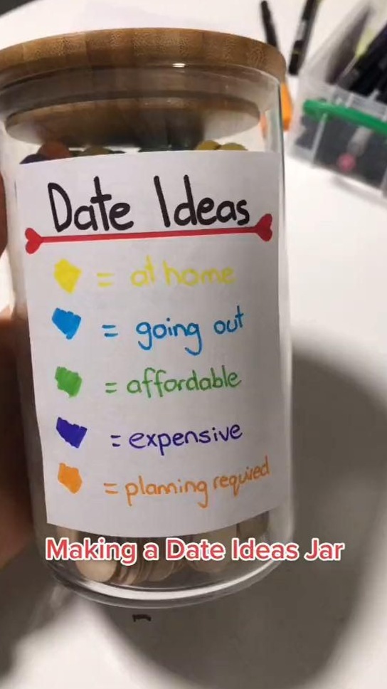 🕸️ 🎭 | Curated Moments: Align Souls with Thoughtful Date Night Jars | love langu 921