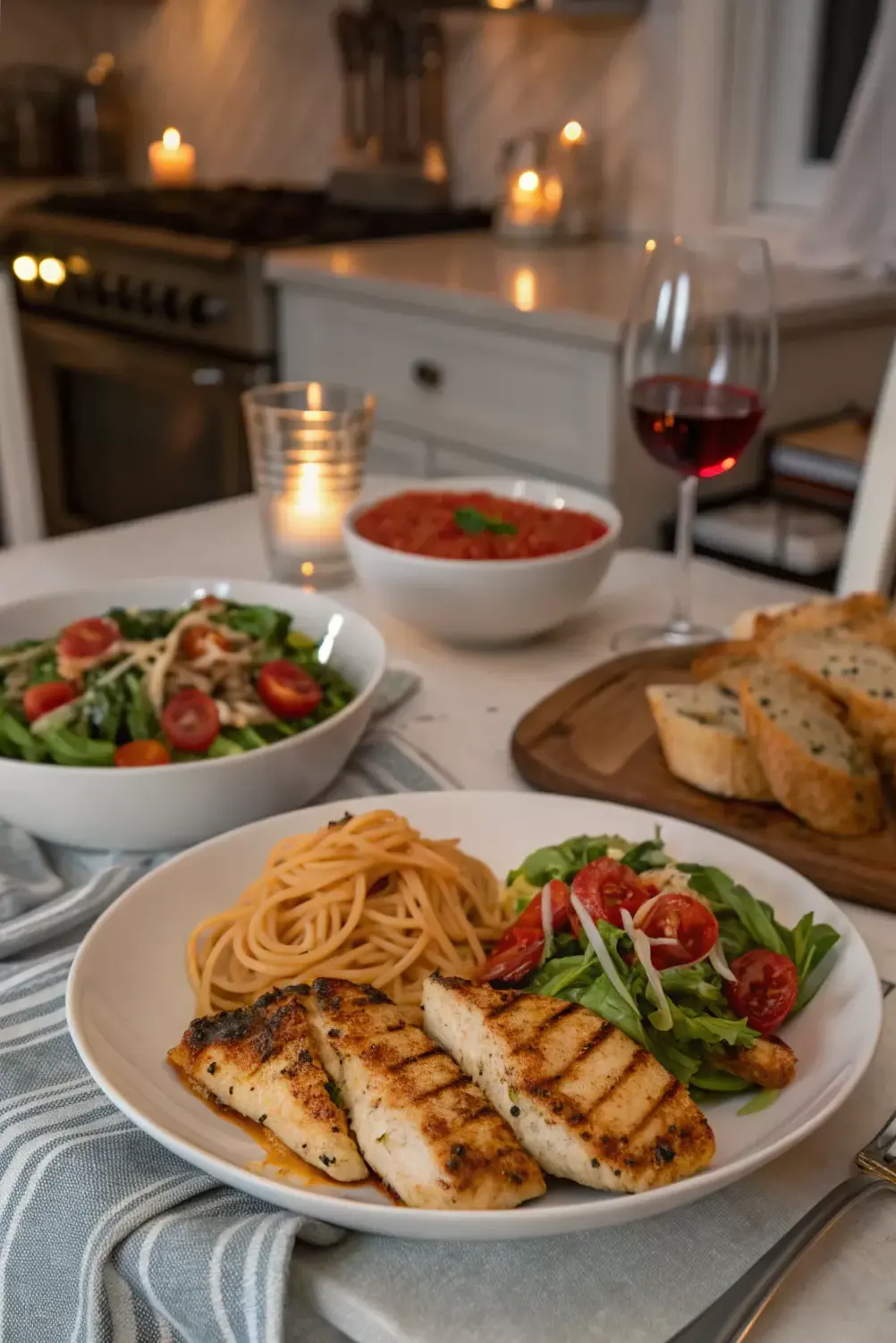 ✦ daily aesthetic advice ✦ Whispers of Flavor: Simple Dinners for Two Under Star 990