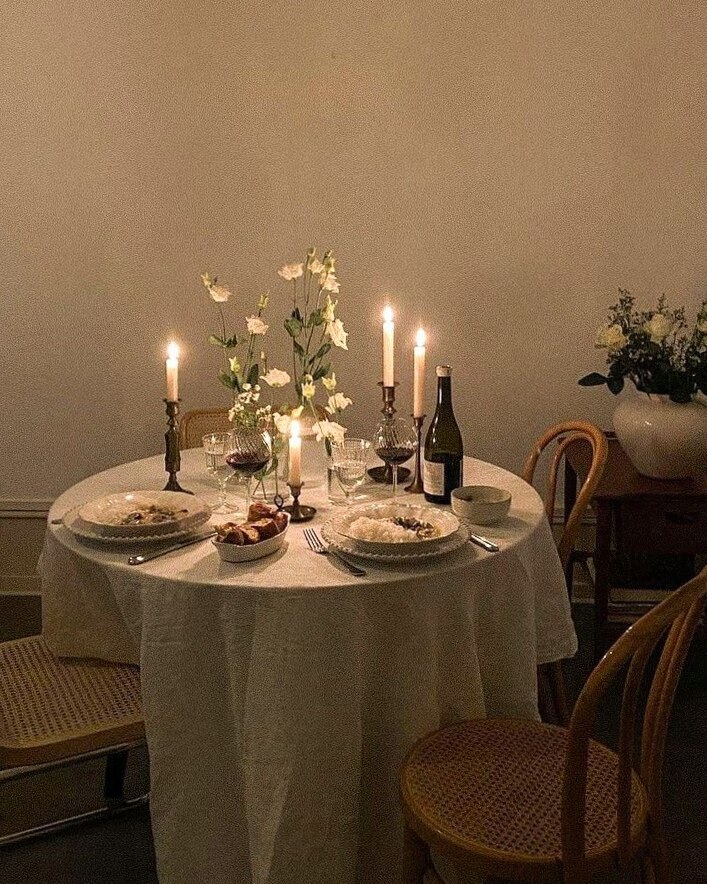 Enchanted Evening by Candlelight | 💡 vibe check passed 187