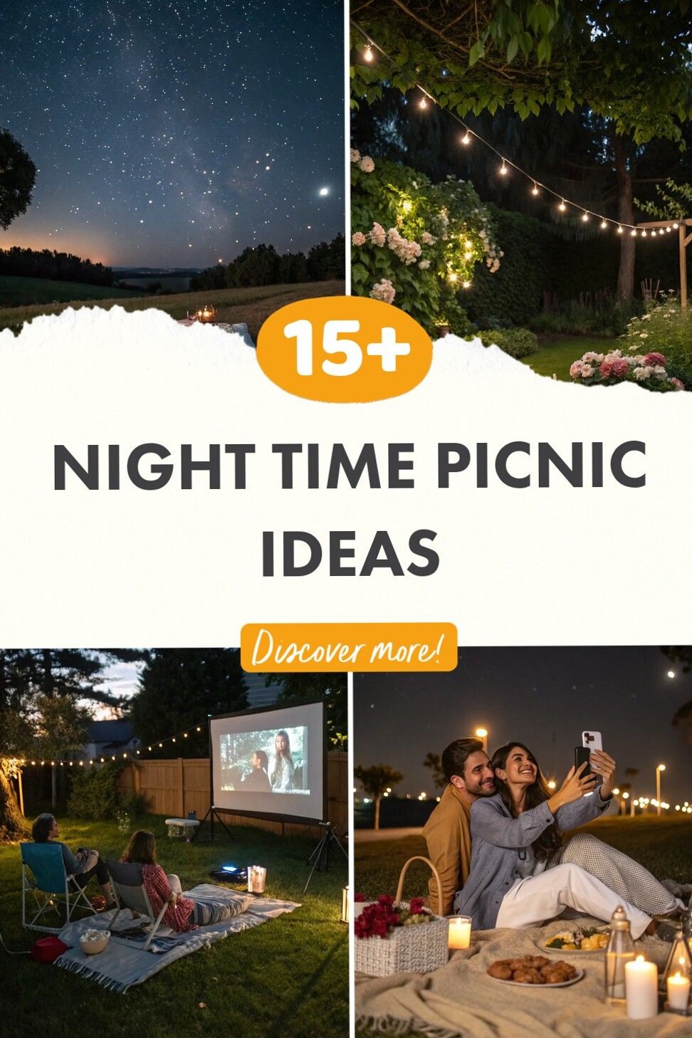 🌹 ❤️‍🔥 ✦ Enchanted Nighttime Picnics for Intimate Souls 916