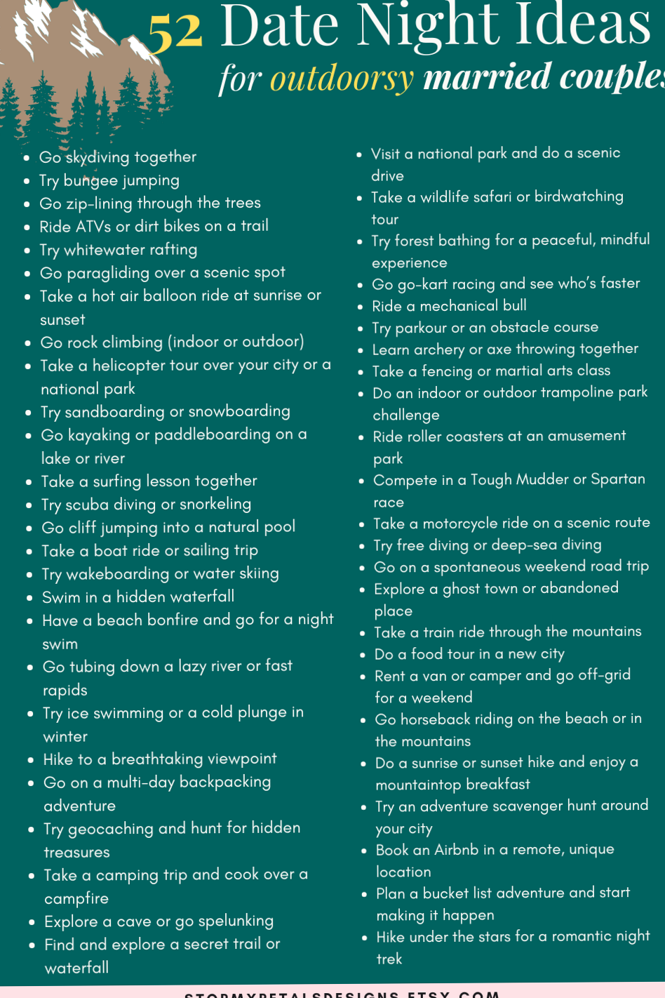 heart-to-heart energy: 📝 Epic Adventures for Soulmates: 52 Ways to Bond in Natur 148