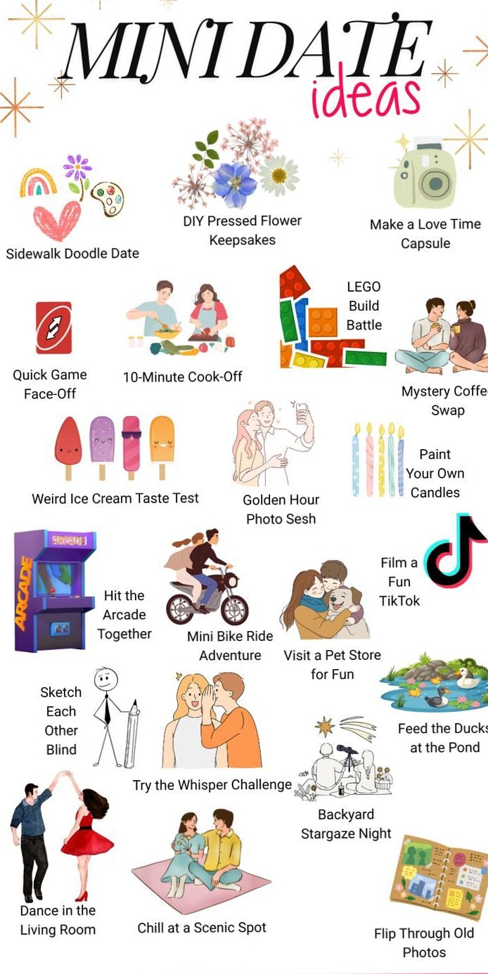 Love on the Clock? Here Are 33 Fun, Mini Date Ideas You Can Do in 30 Minutes! |  718