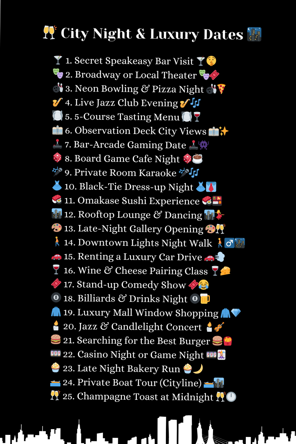 ✦ poetry of falling in love ✦ Fancy Evening Escapes for Soulful City Lovers 🥀 🌃  237