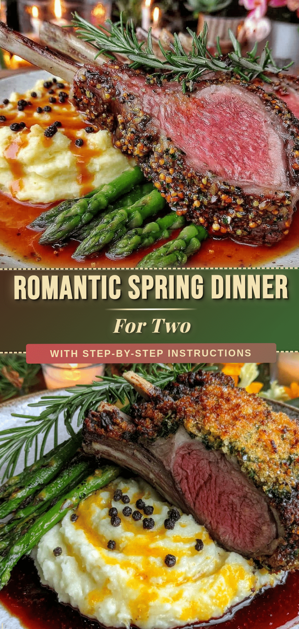 poetry of falling in love: 🪴 ☕ Whispering Blossom: Intimate Spring Dinner for Tw 900