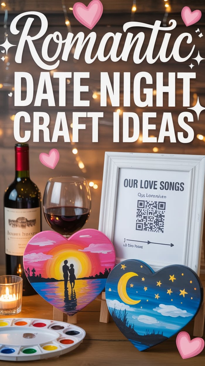 🗝️ 🕊️ Romantic Date Night Craft Ideas: Easy DIYs for Couples 💗 622