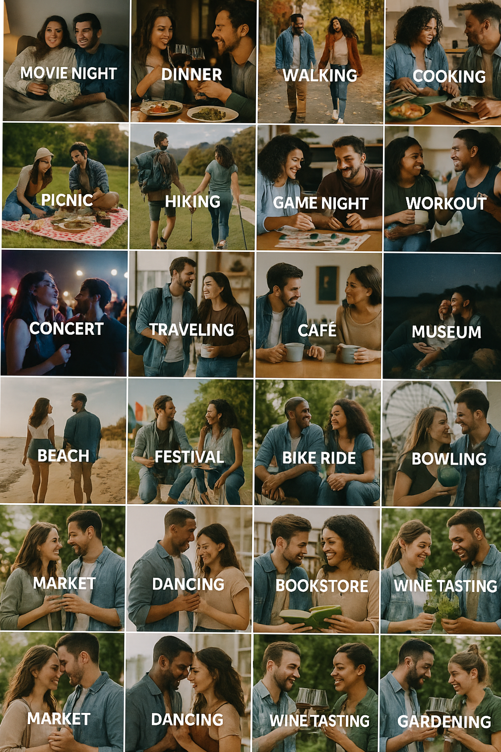 🛋️ Soulful Encounters: 25 Romantic Journeys for Kindred Hearts — aesthetic edit 316