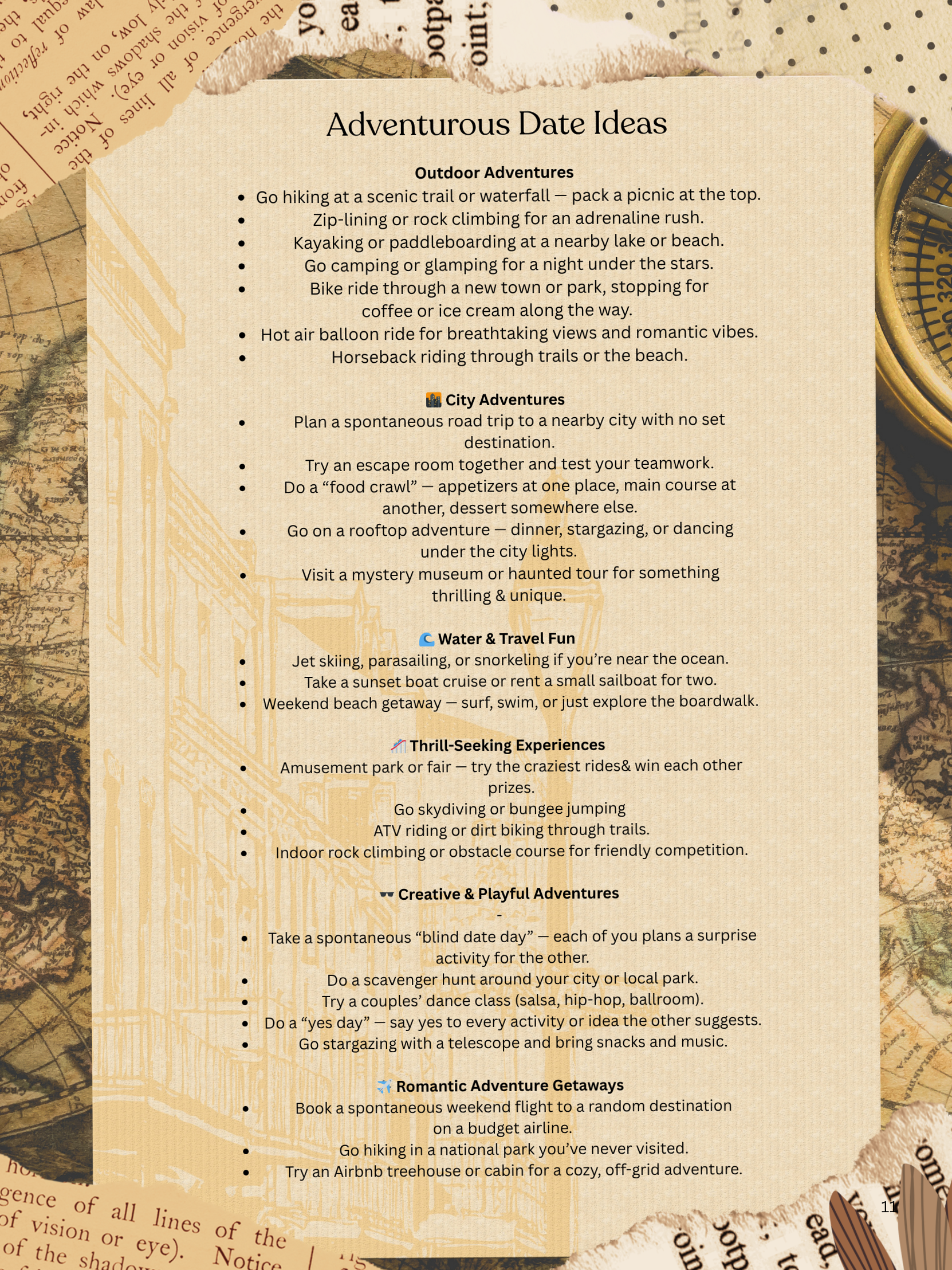 🌊 | Soulful Escapes: Dates Designed for Deep Connection and Shared Wonders | dat 345