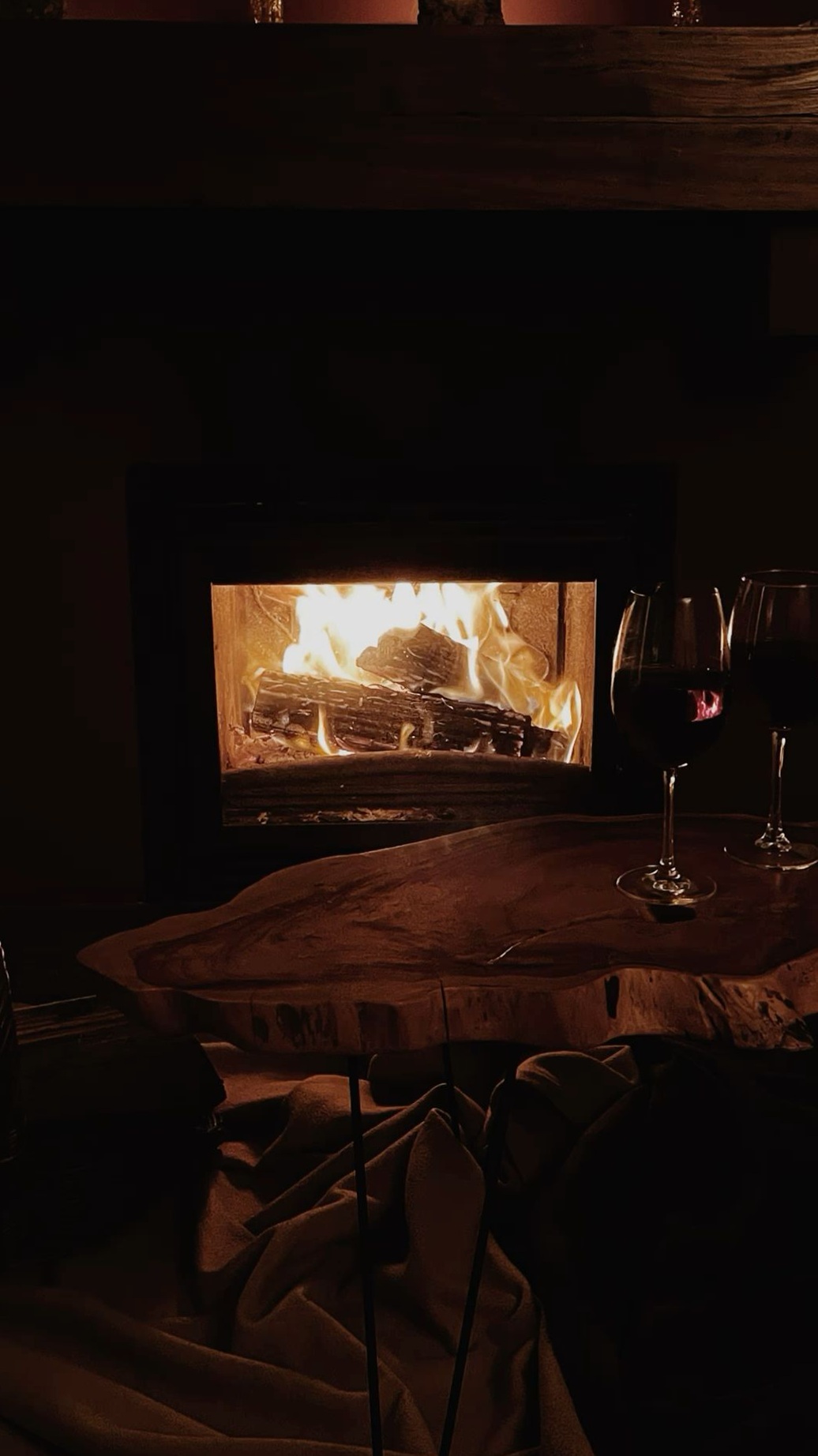 Whispers of Fate by the Wine-Lit Fireplace ⟐ daily aesthetic advice 242