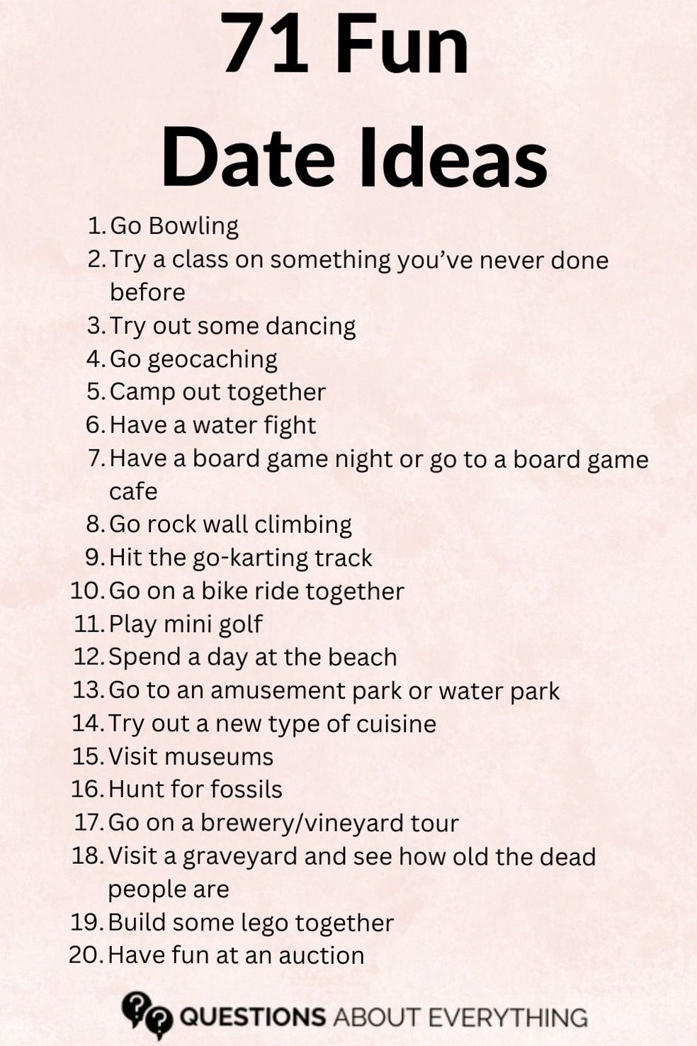 ☕ 71 Heartwarming Date Ideas to Spark Lasting Love 797