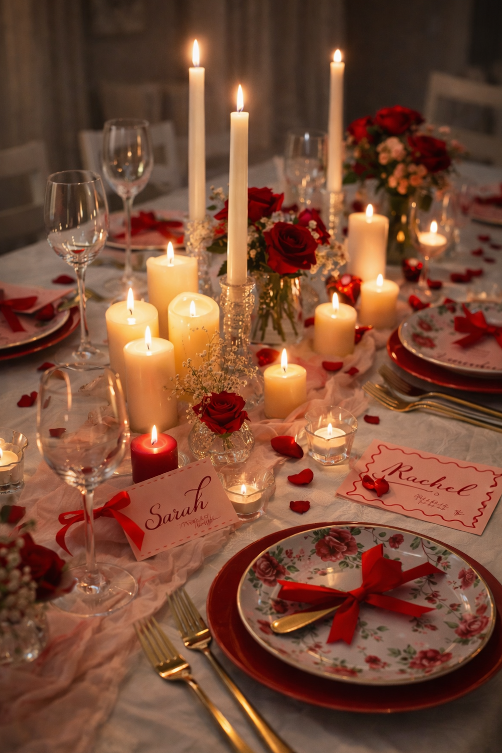 Candlelit Harmony: A Soulful Valentine’s Evening of Love and Light 🍷 🤎 427