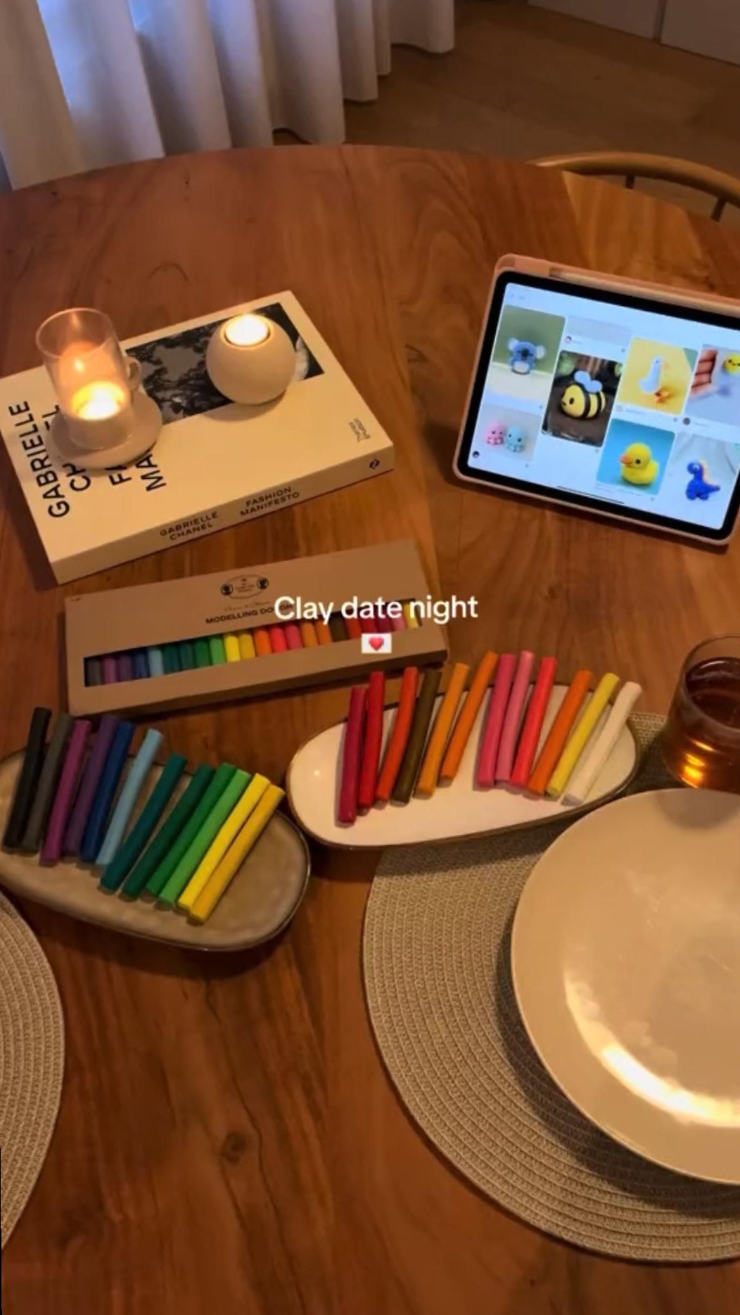 ☕ Clay Date Night with My Boyfriend ✨ Romantic Aesthetic Planning Ideas — aesthe 571
