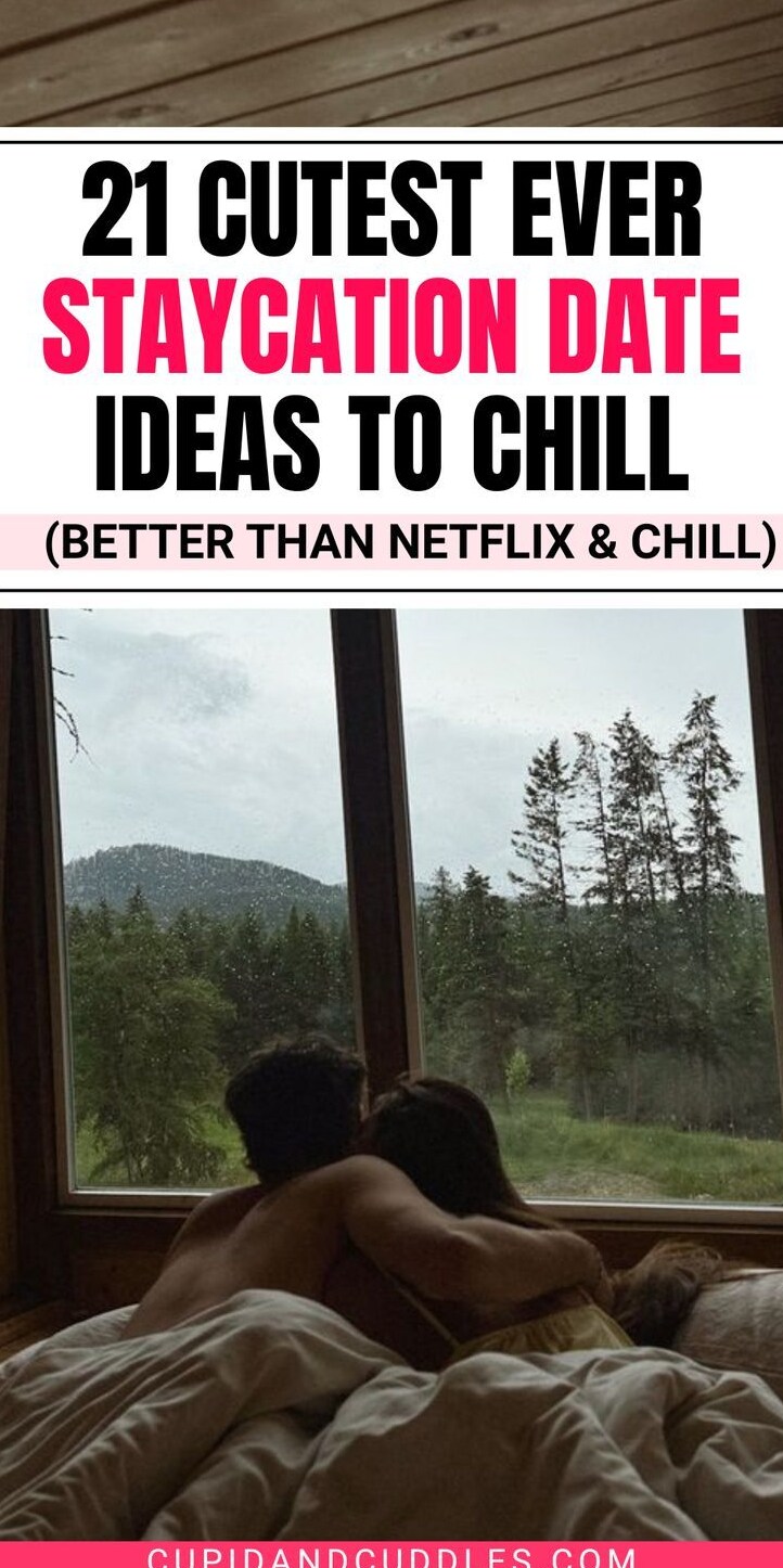 couple goals inspiration: 🖤 🌃 🖤 21 Romantic Staycations to Nurture a Beautiful M 682
