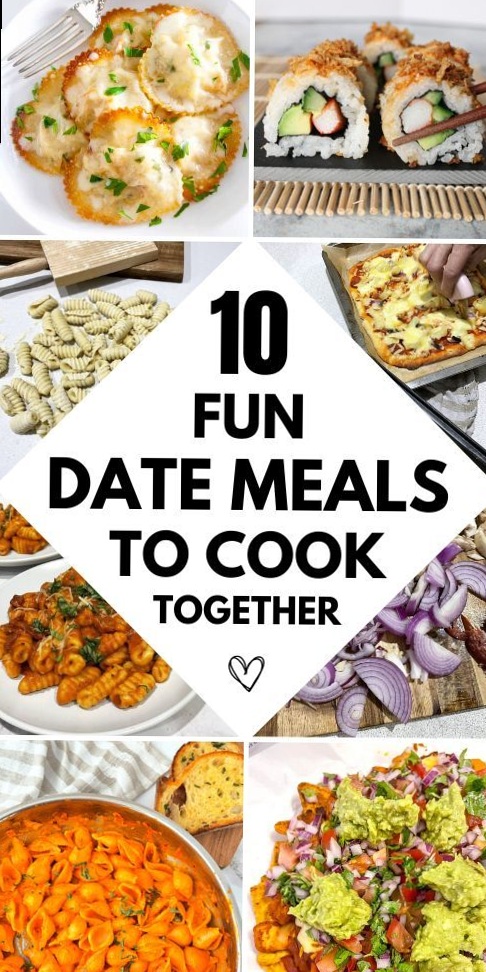 couple goals inspiration ✧ Create Magic: 10 Romantic Dinners To Cook & Share You 955