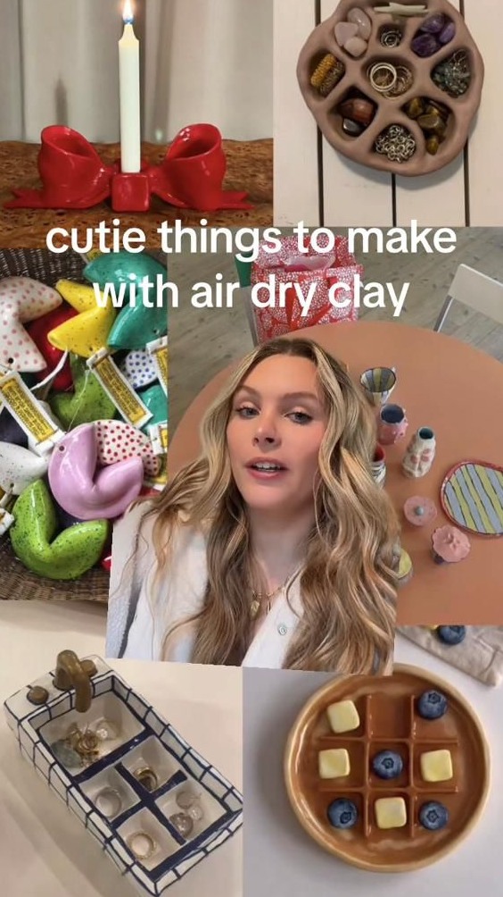 💋 ⟡ Crafting Love: Air Dry Clay for a Heartfelt Date Night 576