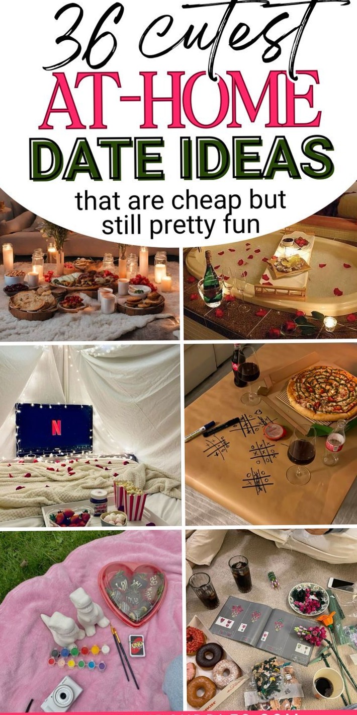 🌙 🌙 date night aesthetic ✦ 36 Cozy At-Home Dates to Spark Connection & Discover  286