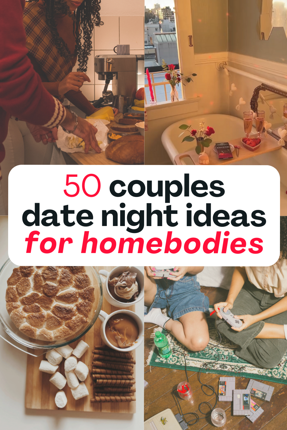 date night aesthetic ✧ 50 Cozy At-Home Dates for Soulful, Connected Couples 🧘‍♀️ 520