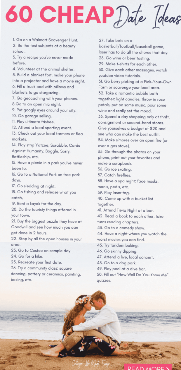 date night aesthetic: 🧘‍♀️ Soulful College Dates: 60 Affordable Ways to Connect 736