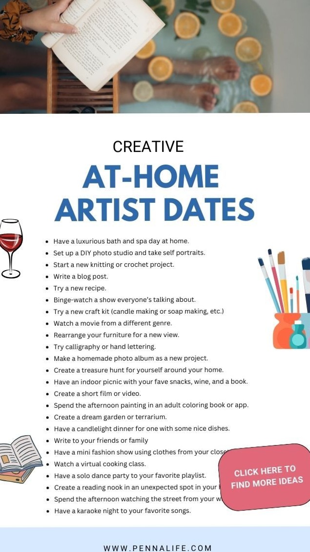 deep connection aesthetic ✧ Creative At-Home Artist Dates | Pennalife 🌃 👁️ 192