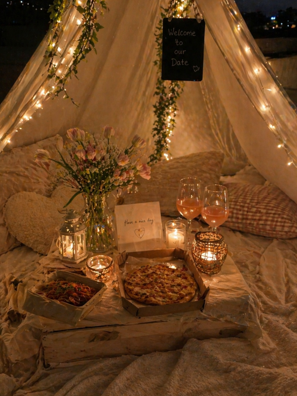 deep connection aesthetic: Intimate Glow of Shared Moments | Wholesome Tent Esca 459