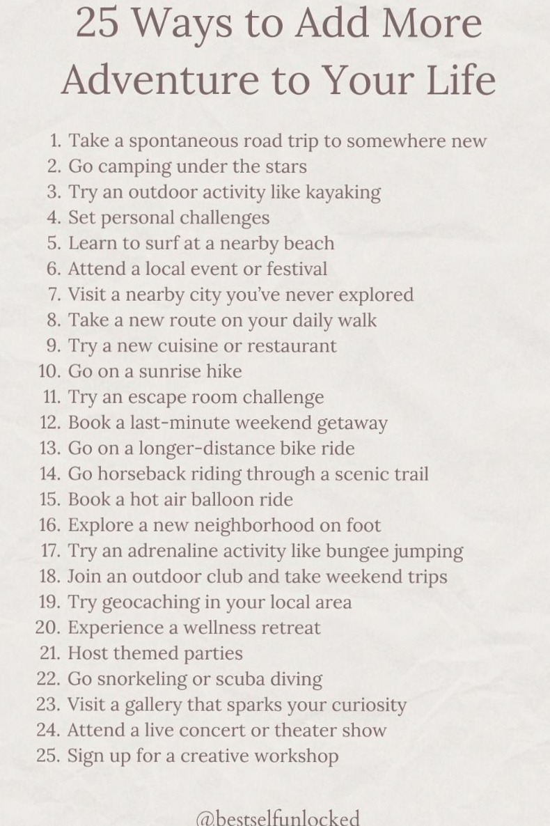 🥀 🖤 Destined Journeys: 25 Paths to Spark Your Authentic Adventure 285