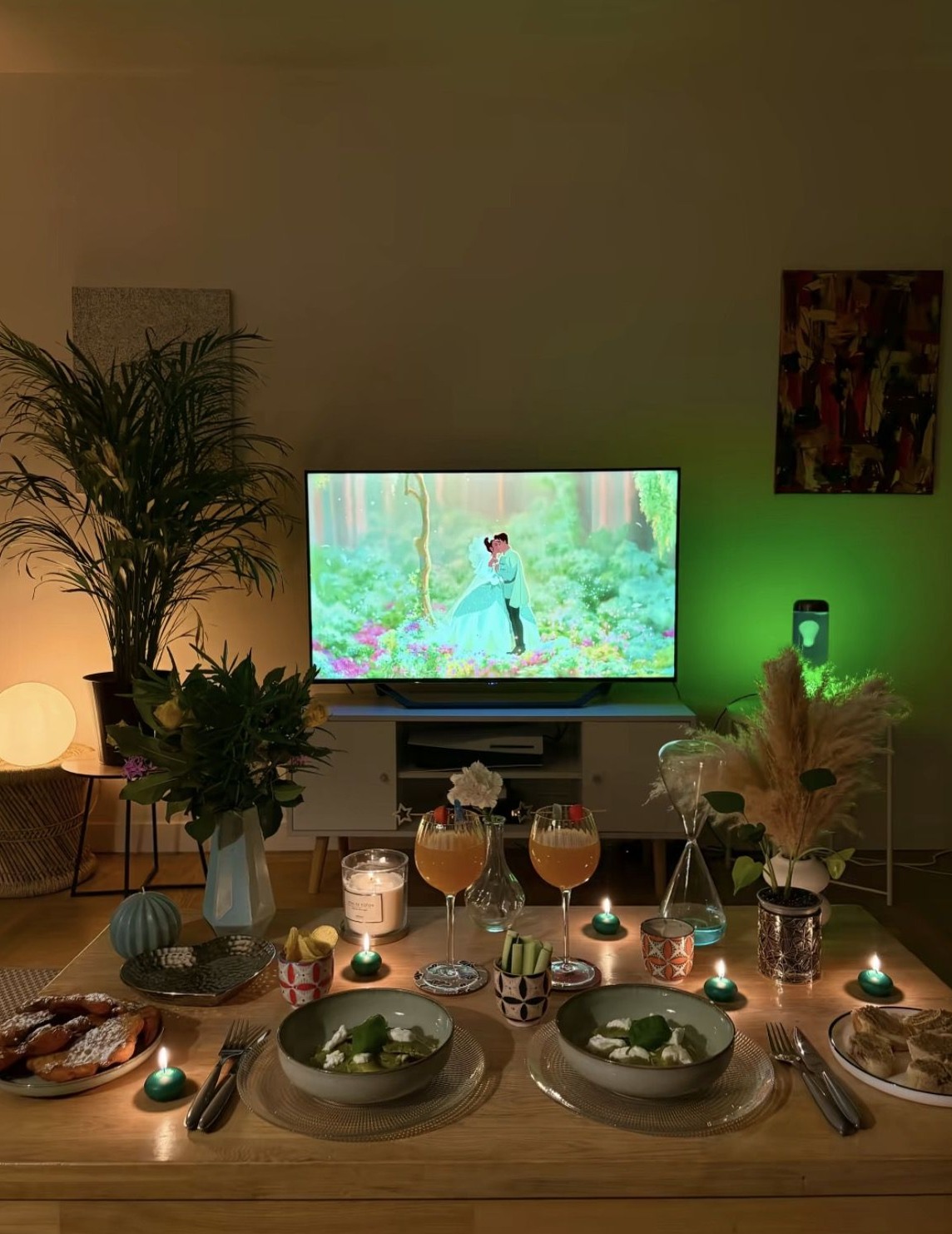 Elegant Twilight Supper for Two • 🕸️ 990