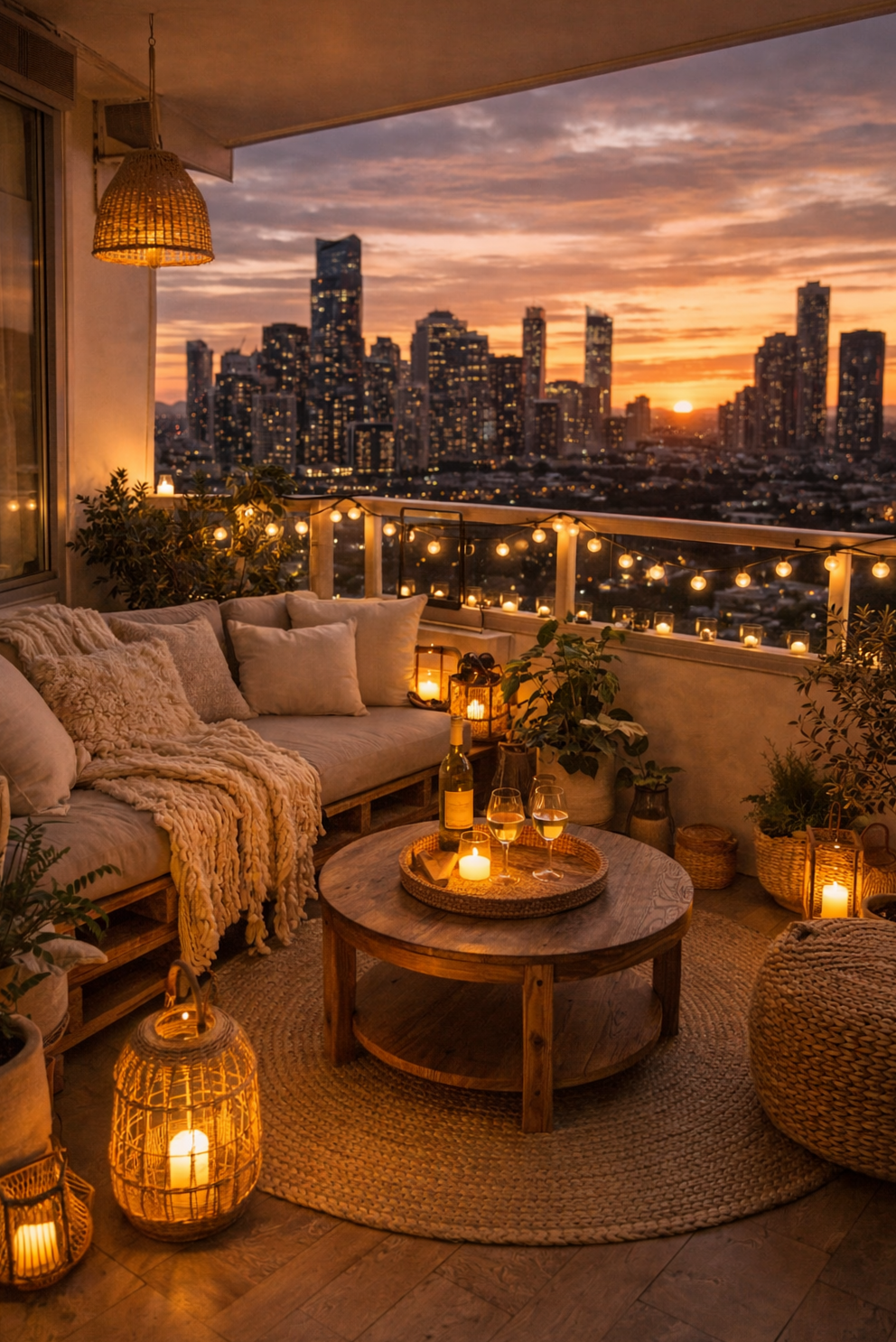 Fate-Linked Balcony Nooks with Golden Light and Endless Skies — daily aesthetic  446