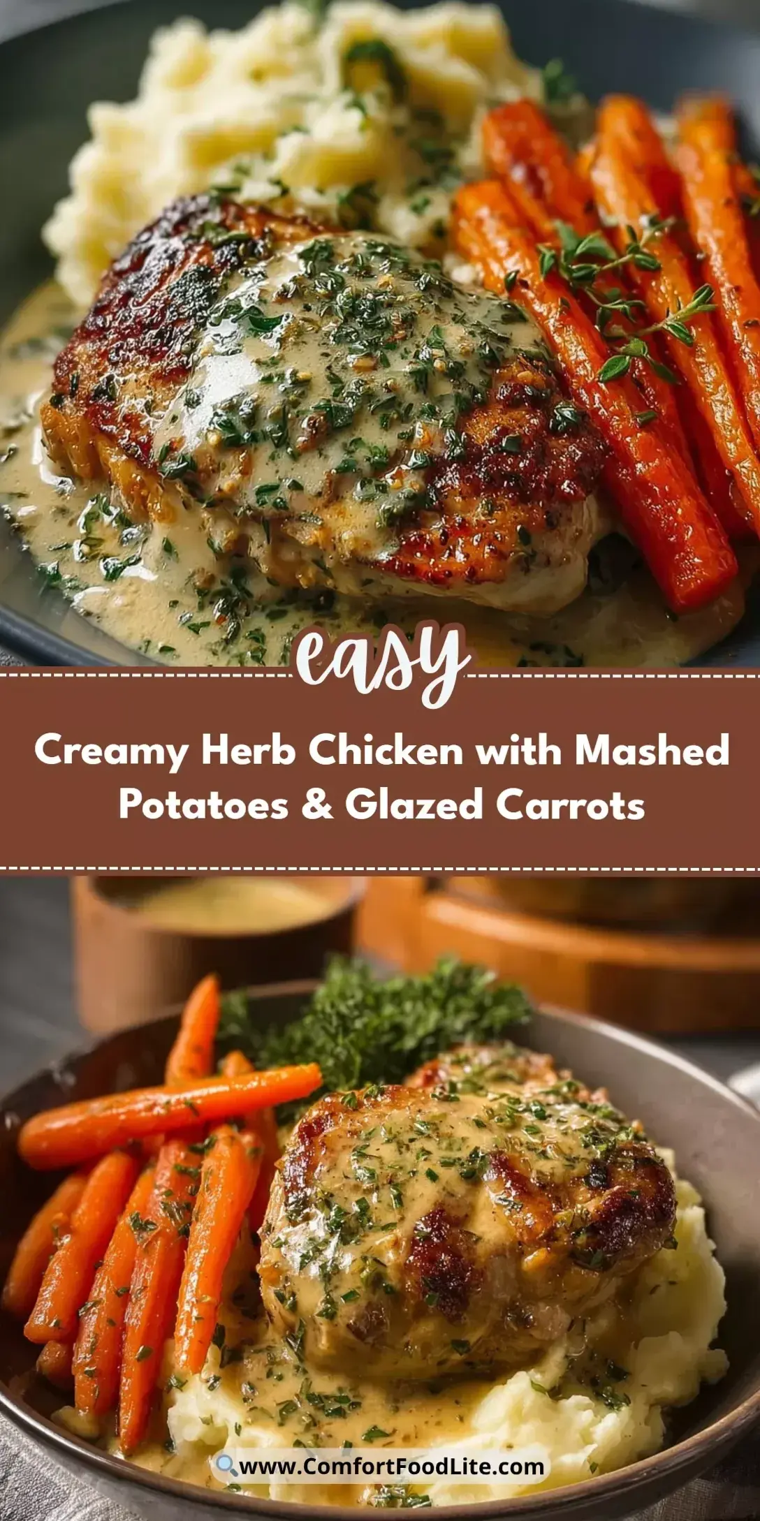 Fate’s Flavor: Creamy Herb Chicken & Dreamy Mashed Potatoes by Candlelight ⟐ rom 796