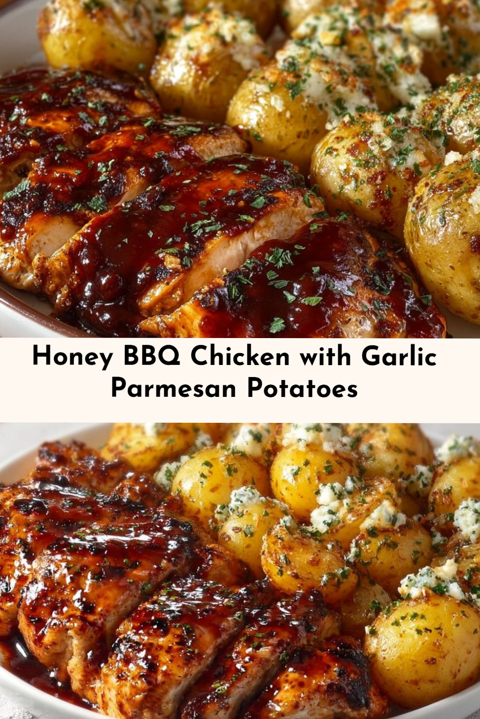🤍 🔮 Finding Flavor in Harmony: Honey BBQ Chicken & Garlic Parmesan Potatoes | vi 777