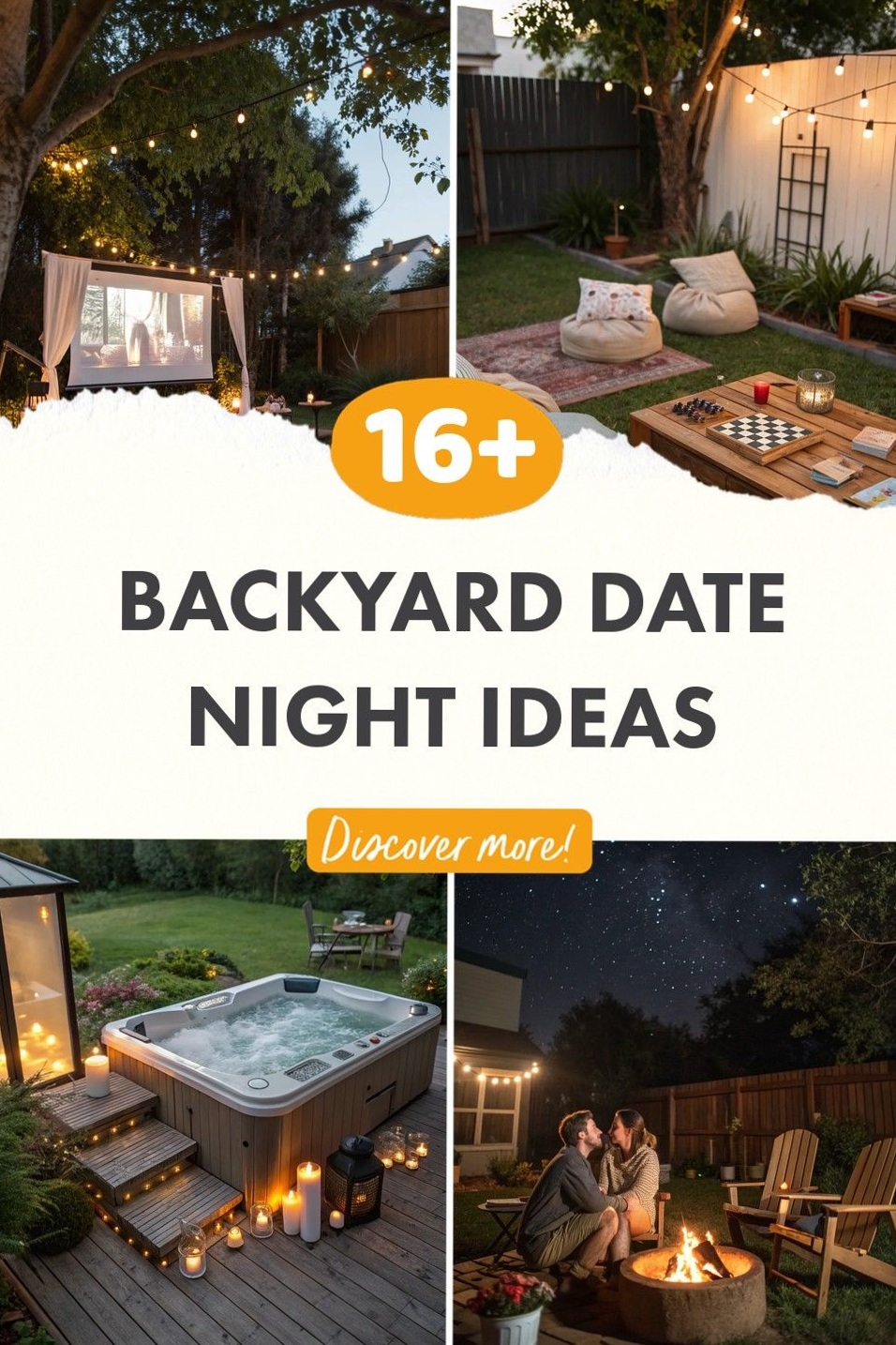Forever-Kindling Backyard Romance: 16+ Soulful Date Night Visions ♟️ ♟️ 855