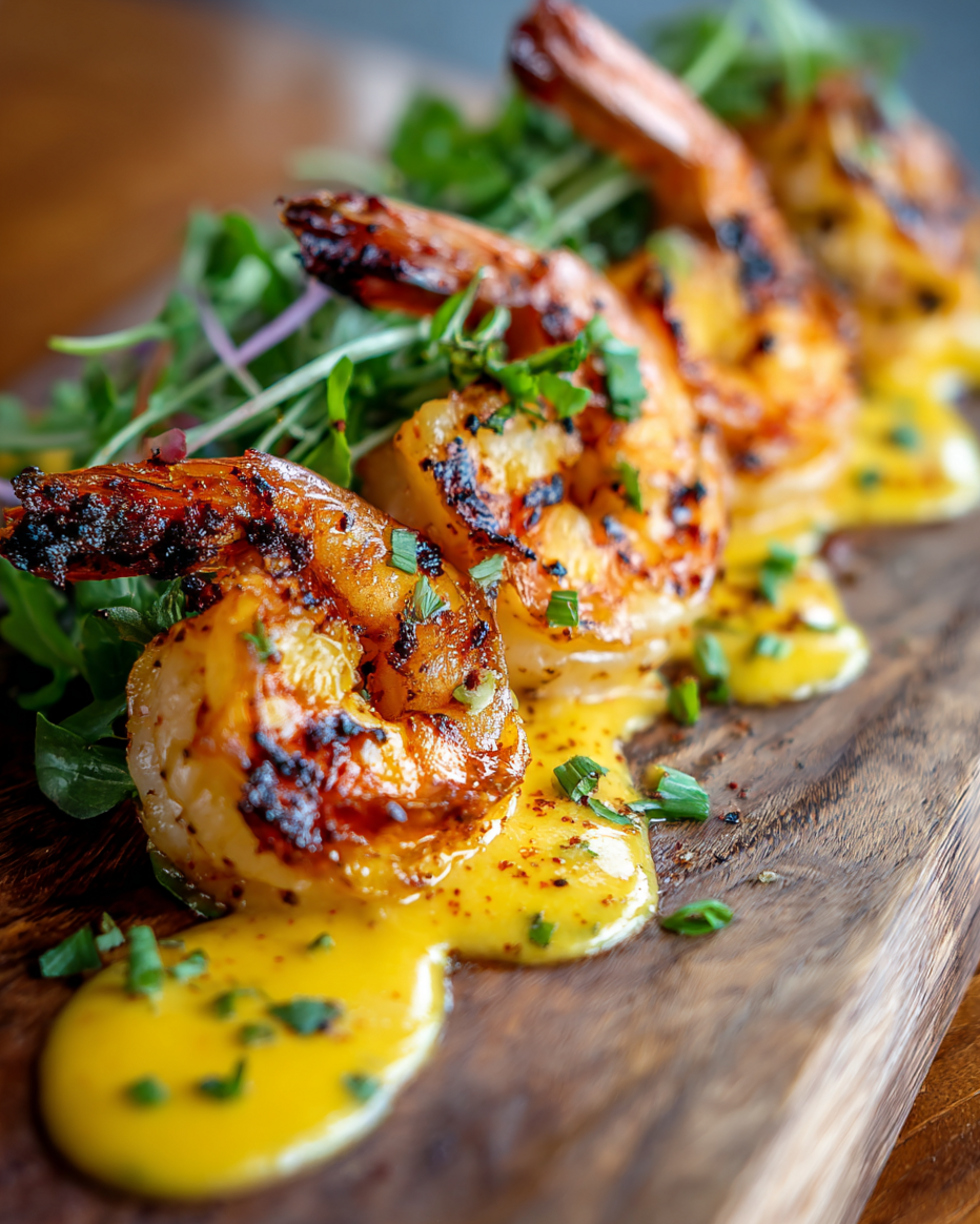 🔮 🌙 Grilled Shrimp With Spicy Mango Lime Coulis: A Flavorful Delight — aesthetic 768