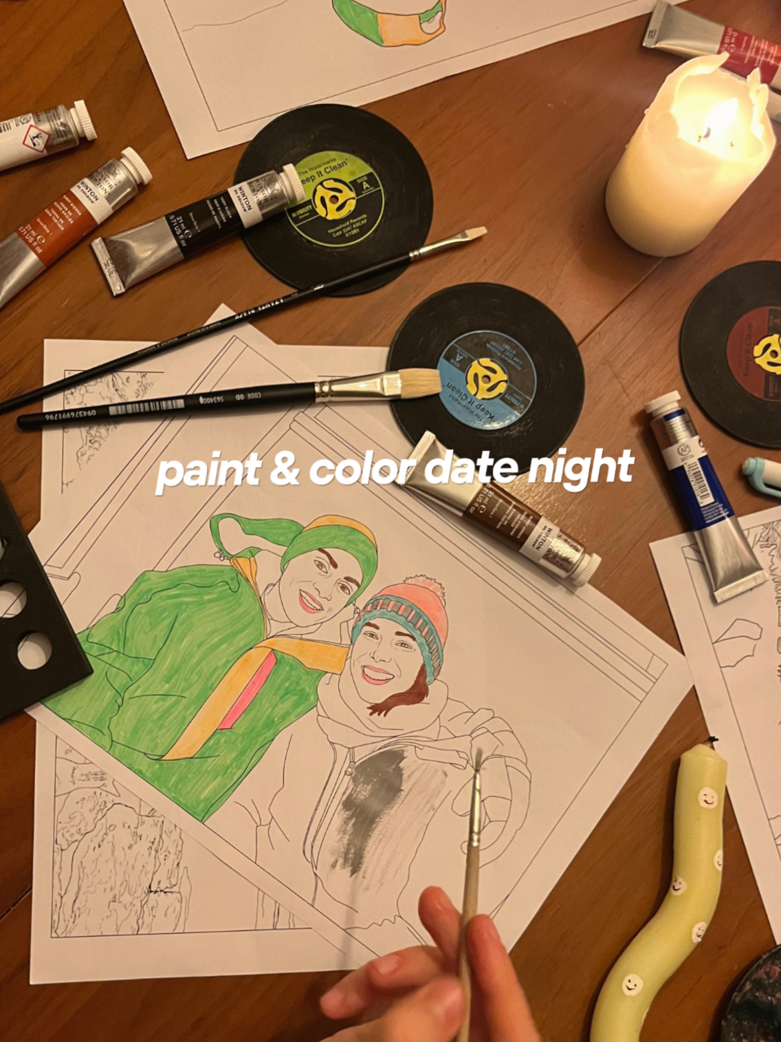 hopeless romantic mood • Cozy DIY Date Night: Turn Memories into a Personalized  563