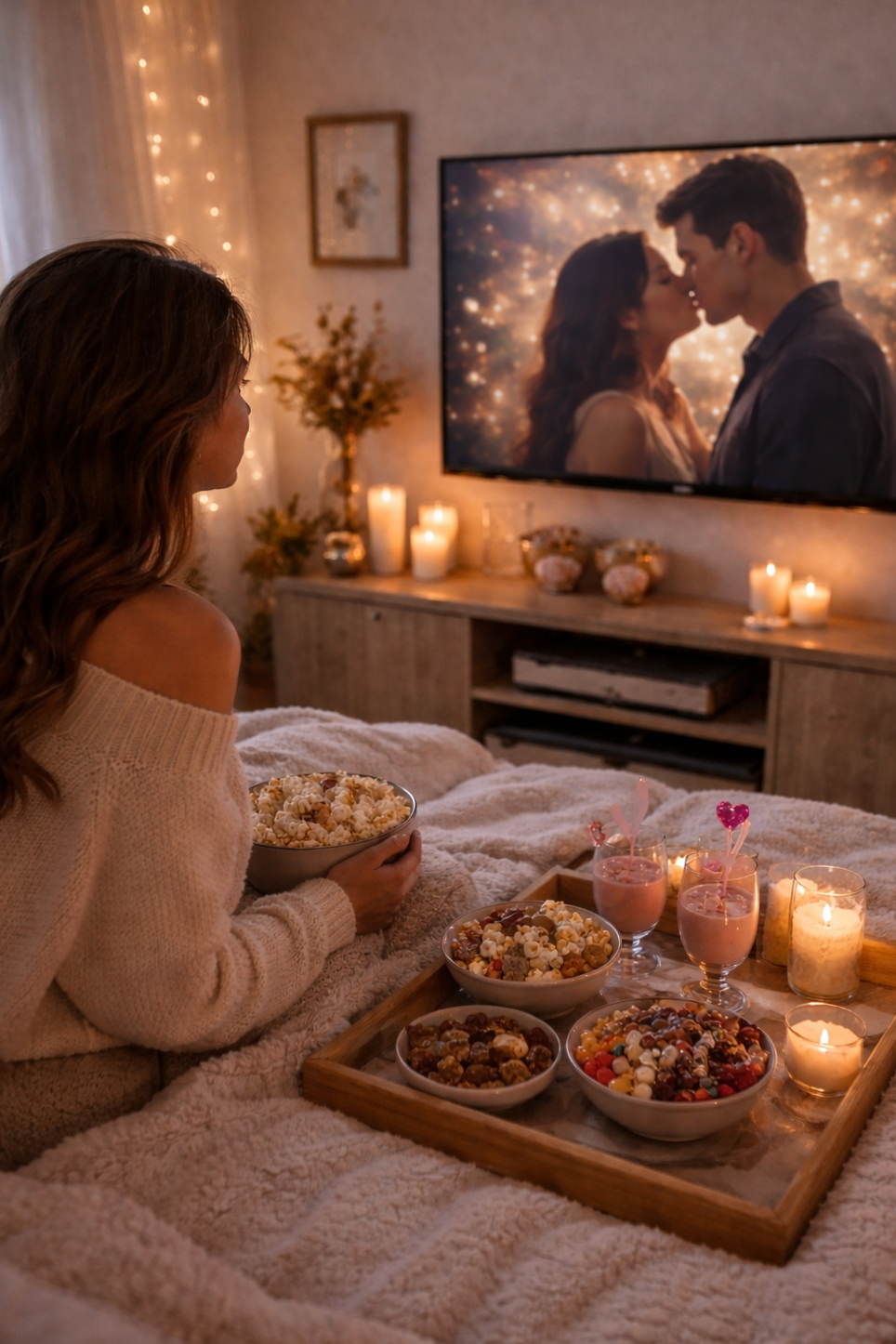 🌌 ✨ Intimate At-Home Cinema Setup | Romantic Atmosphere for Soulful Connection — 102