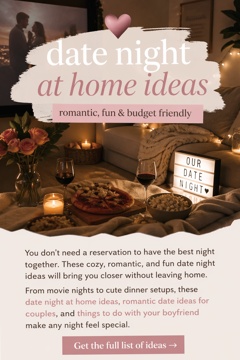 Intimate Evening Ideas for Soulful Connection and Lasting Romance ❤️‍🔥 🥂 474