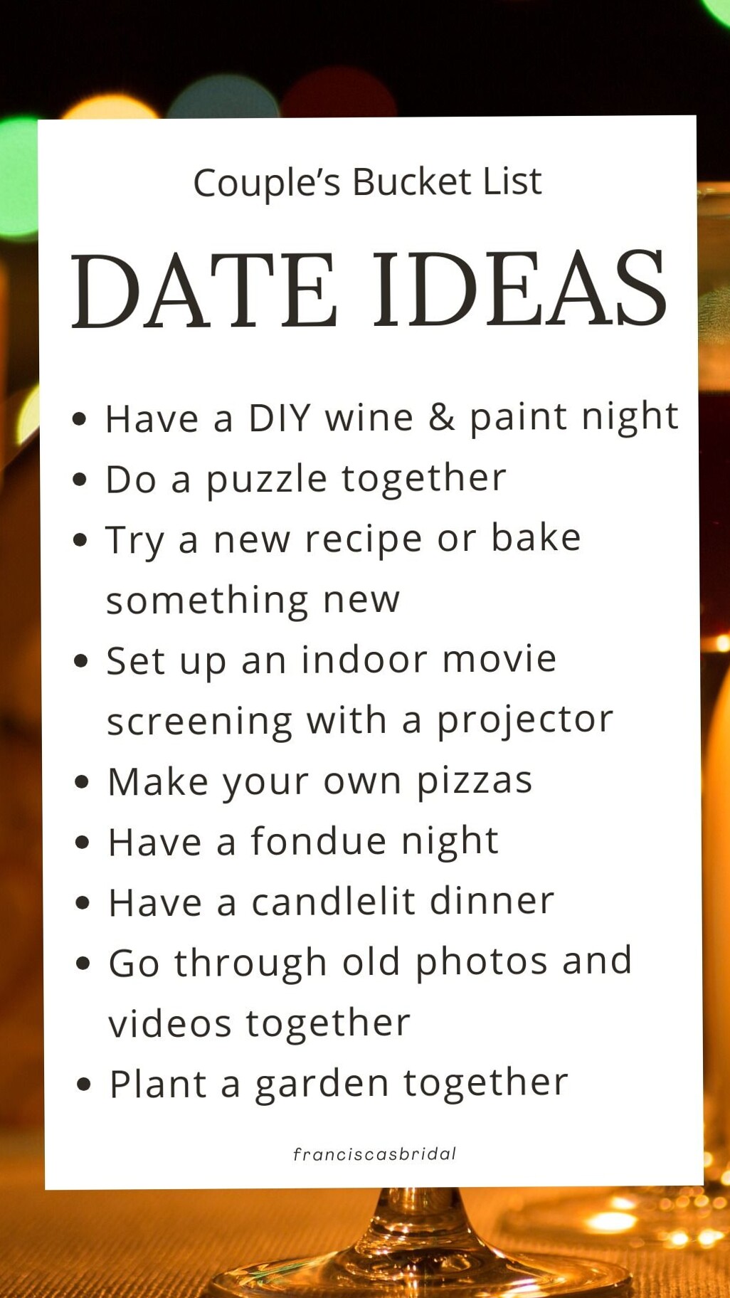 🌌 love language visuals ✦ Intimate Connection: 30 Thoughtful Home Dates for Soul 799