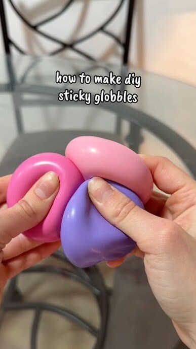 magnetic energy visual • Diy Super Sticky Gobbles Tutorial for Creative Relaxati 993