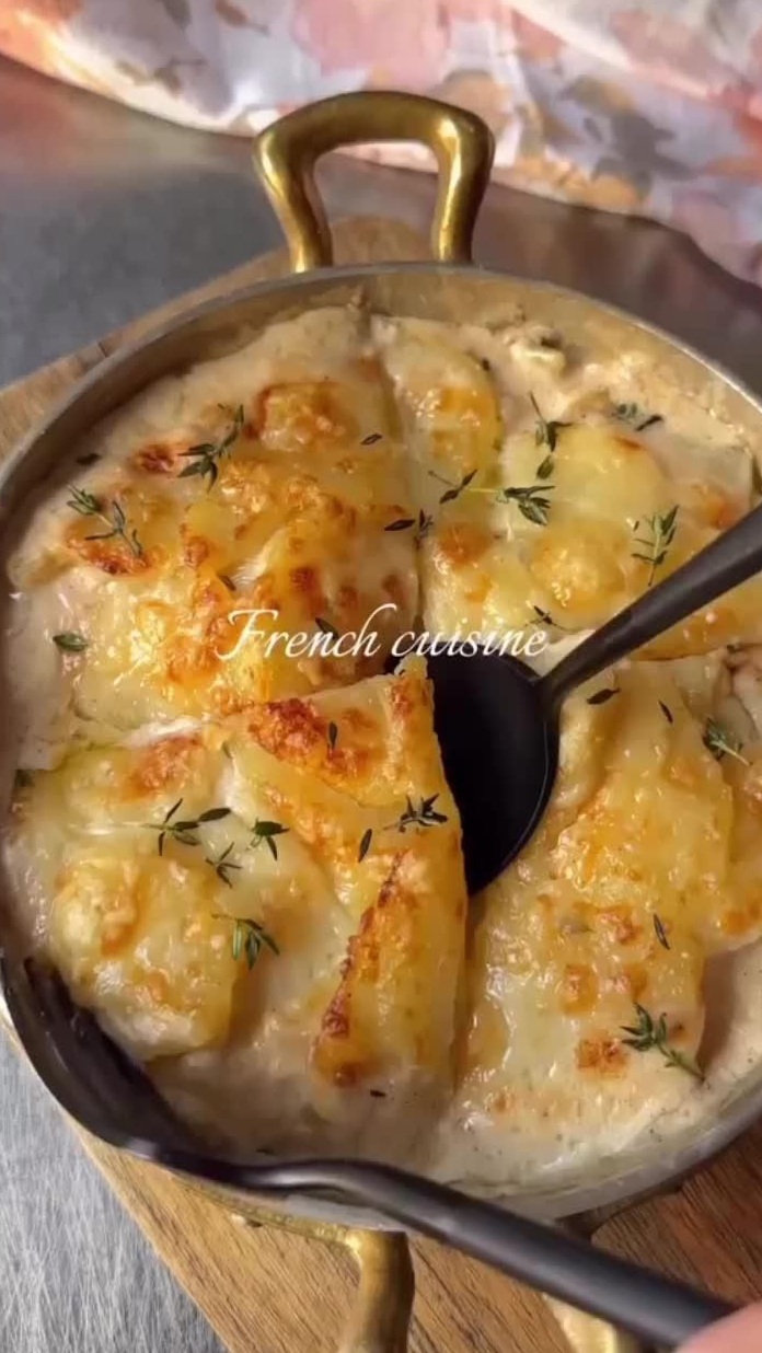 ✦ mysterious soulmate energy ✦ Fate’s Creamy Embrace: A French Potato Gratin of  265