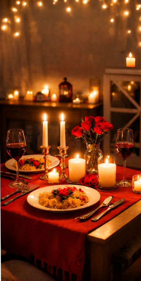 🍷 🌹 poetry of falling in love ✦ Enchanted Glow: Heartwarming Moments by Candleli 970