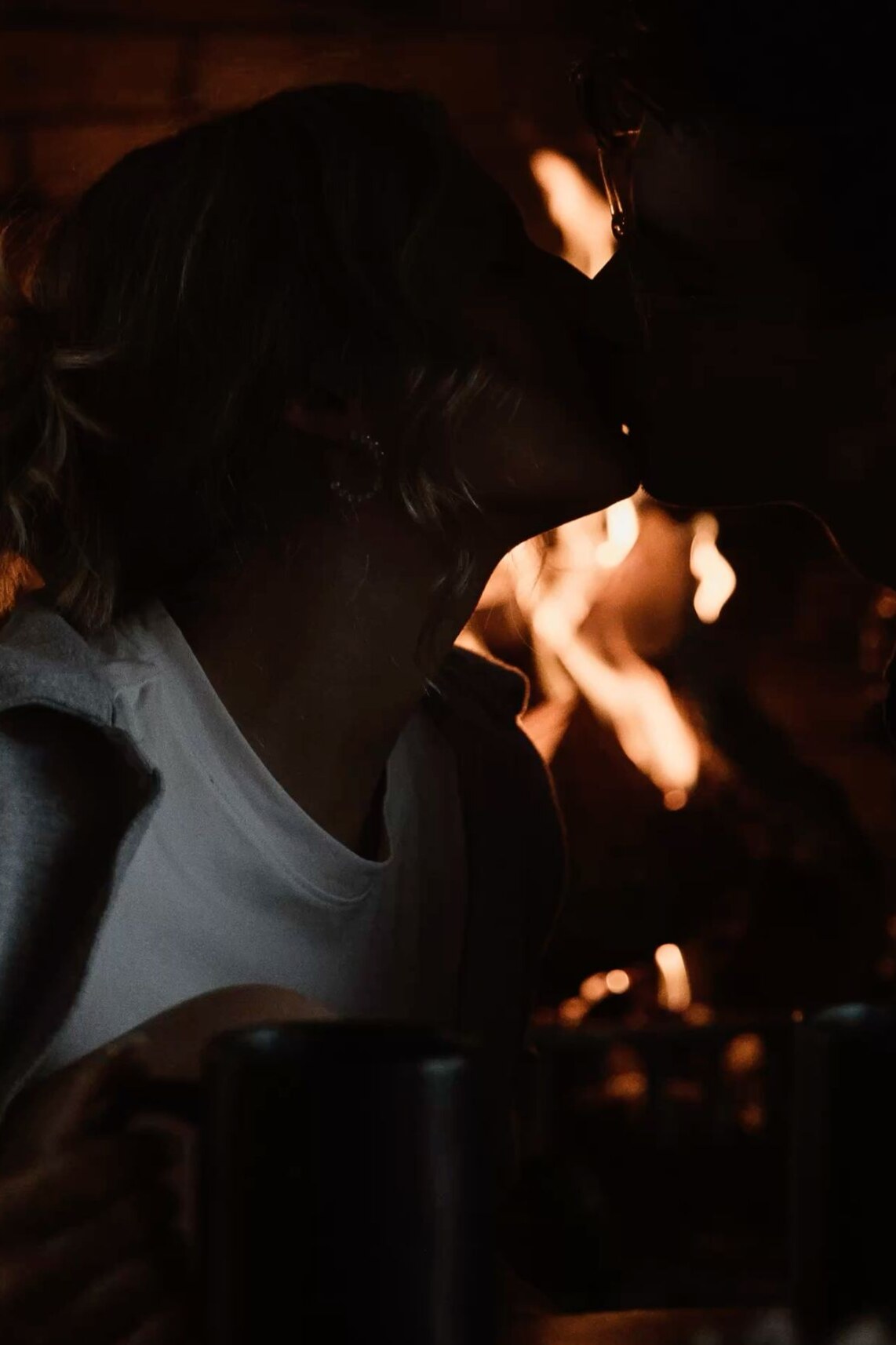 ✦ romanticizing connections ✦ Whispered Winter Romance by the Fireplace 🕯️ 💌 124