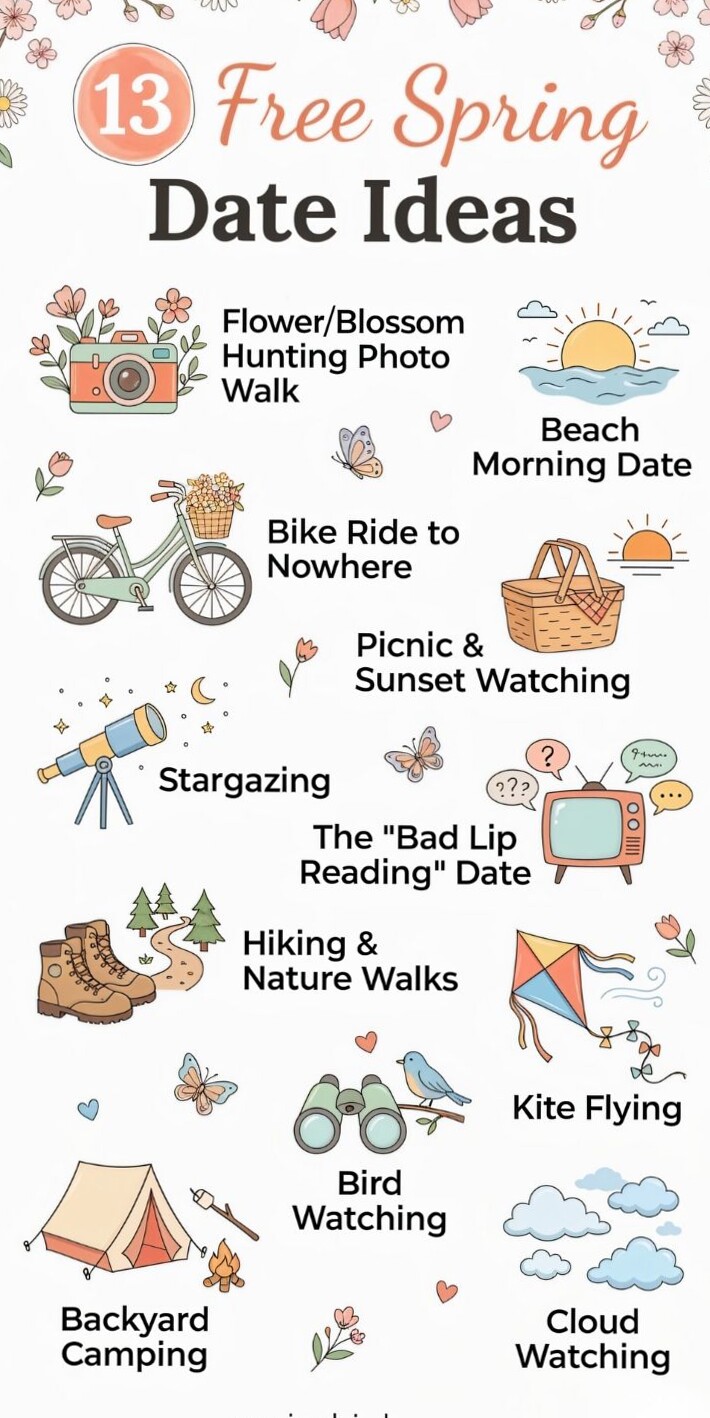 ⊹ Spring Soulstice: 13 Unplugged Dates to Spark Timeless Love ⊹ 🌙 🧿 🔮 492