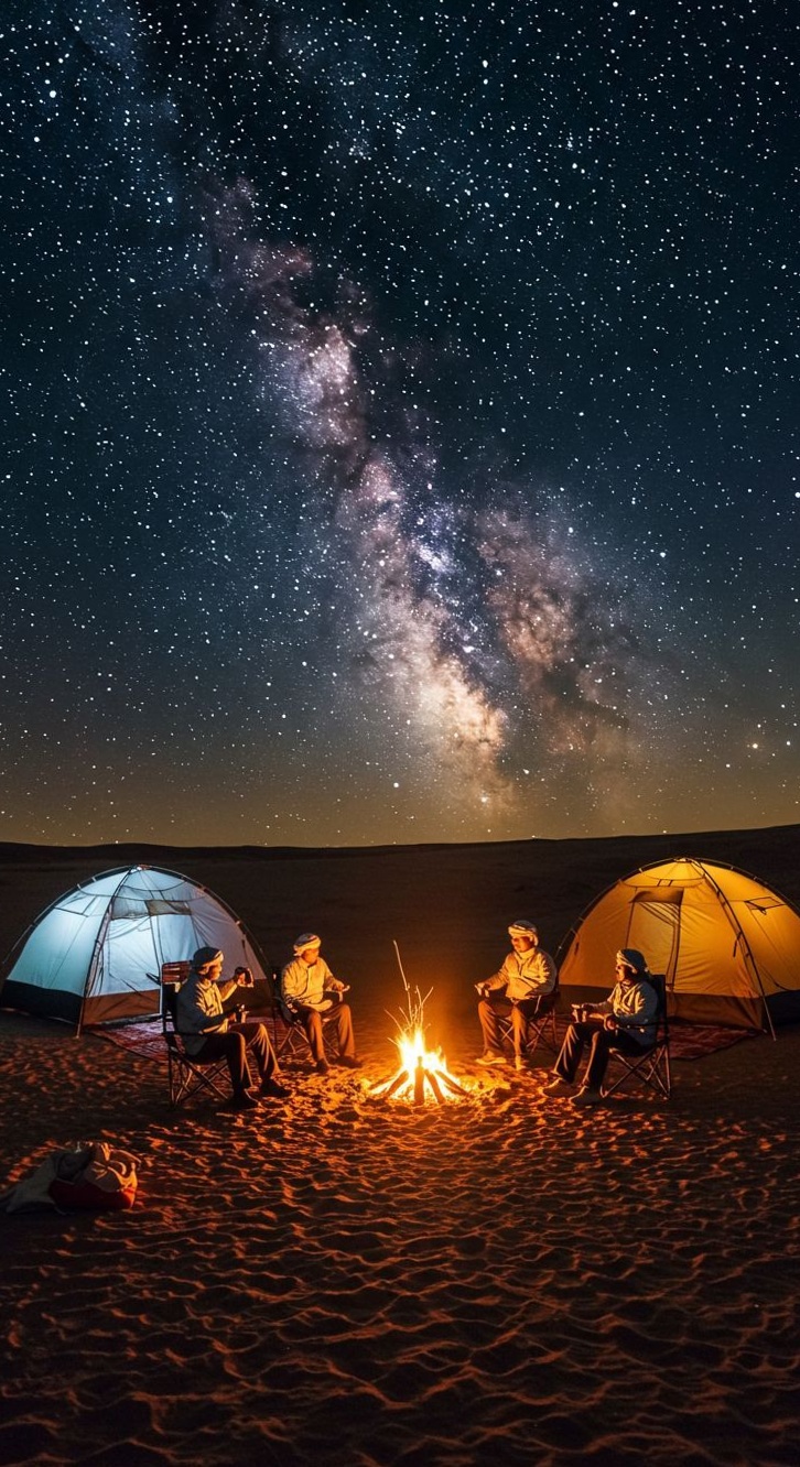 ✨ 🍂 ✦ Stargazing in the Desert: Destiny Under Endless Sands 608